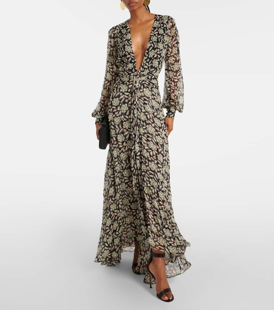 Rixo Meera floral gown