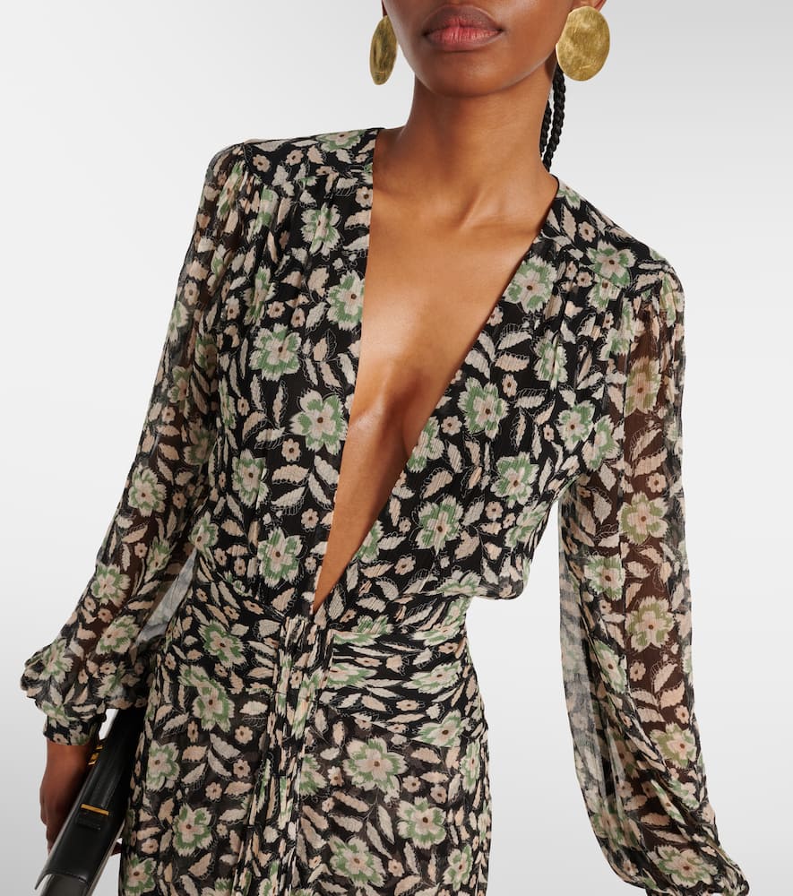 Rixo Meera floral gown