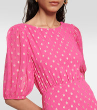 Rixo Shireen fil coup√É¬© georgette maxi dress