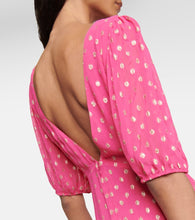 Rixo Shireen fil coup√É¬© georgette maxi dress