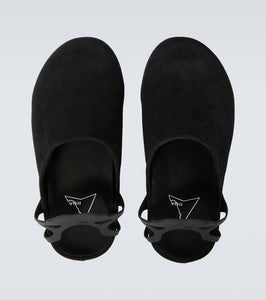 Roa Fedaia suede clogs
