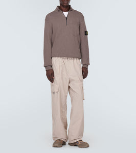 Roa Rozes suede-trimmed sneakers