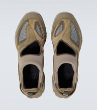 Roa Rozes suede-trimmed sneakers