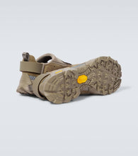 Roa Rozes suede-trimmed sneakers