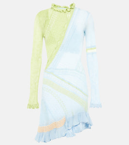 Roberta Einer Ali open-knit cotton minidress