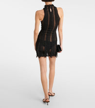 Roberta Einer Angel tulle-trimmed minidress