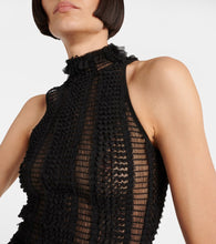 Roberta Einer Angel tulle-trimmed minidress