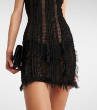 Roberta Einer Angel tulle-trimmed minidress