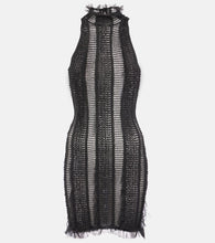 Roberta Einer Angel tulle-trimmed minidress