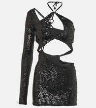 Roberta Einer Banu cutout sequined minidress. Roberta Einer Banu 挖剪亮片迷你连衣裙