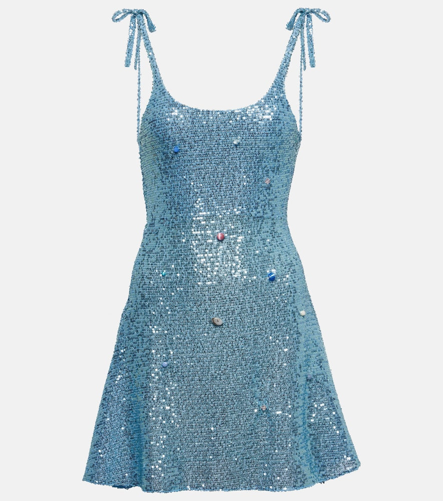 Roberta Einer Sequined minidress. Roberta Einer 亮片迷你连衣裙