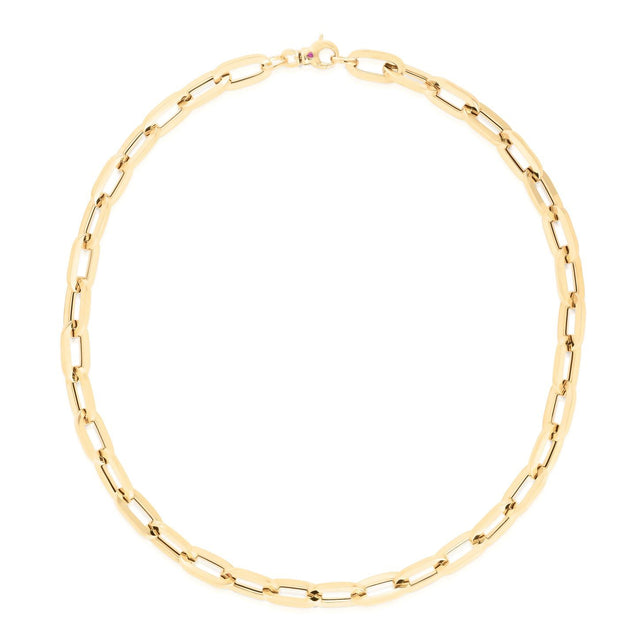 Roberto Coin Classic Oro Yellow Gold Collar Necklace - 18 Inches