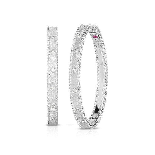 Roberto Coin Symphony Princess Diamond Earrings 1/8ctw