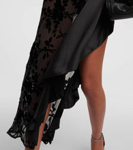 Rodarte Asymmetrical bias slip dress