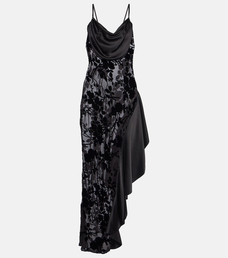 Rodarte Asymmetrical bias slip dress. Rodarte 不对称斜裁吊带裙