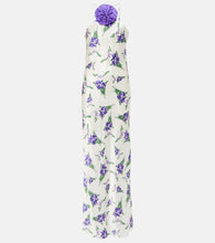 Rodarte Floral-appliqu√É¬© silk gown. Rodarte 花卉贴花√ÉØ© 丝绸礼服