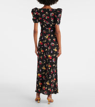 Rodarte Floral silk  de chine gown