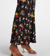 Rodarte Floral silk  de chine gown