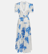 Rodarte Floral silk midi dress. Rodarte Floral 真丝中长连衣裙