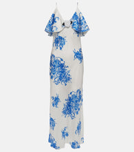 Rodarte Floral silk slip dress. Rodarte Floral 真丝吊带裙