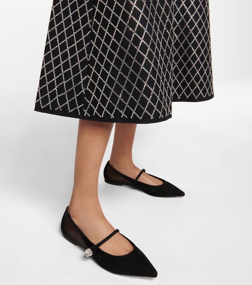 Roger Vivier Babies embellished flats