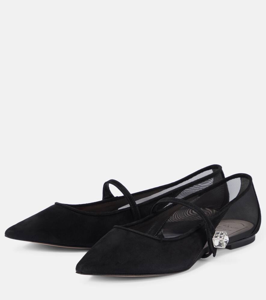 Roger Vivier Babies embellished flats