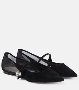 Roger Vivier Babies embellished flats