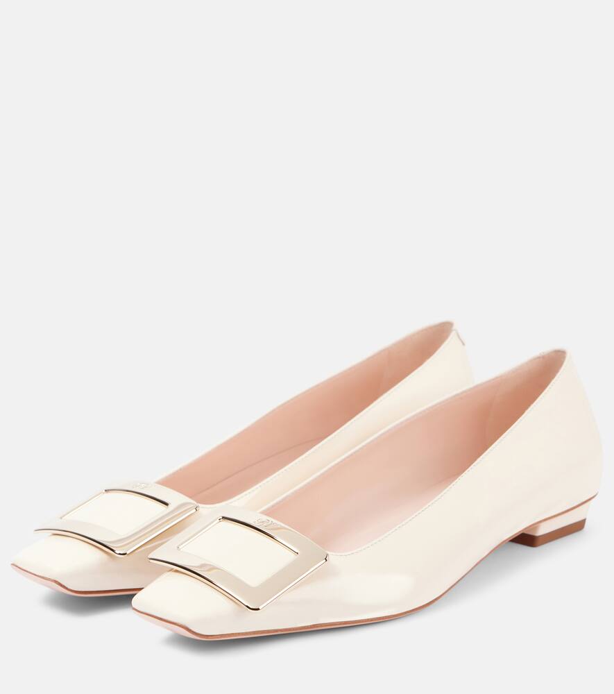 Roger Vivier Belle Vivier 25 patent leather ballet flats
