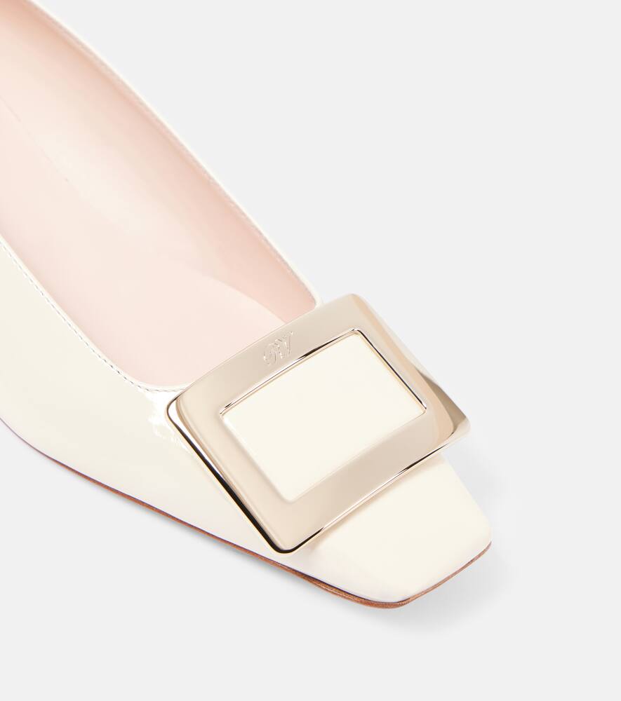 Roger Vivier Belle Vivier 25 patent leather ballet flats