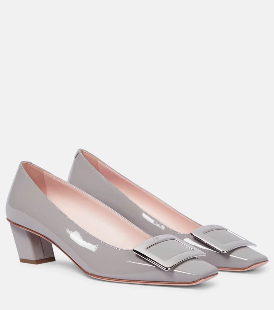 Roger Vivier Belle Vivier 45 patent leather pumps