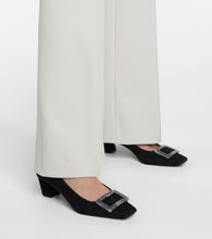 Roger Vivier Belle Vivier 45 suede pumps