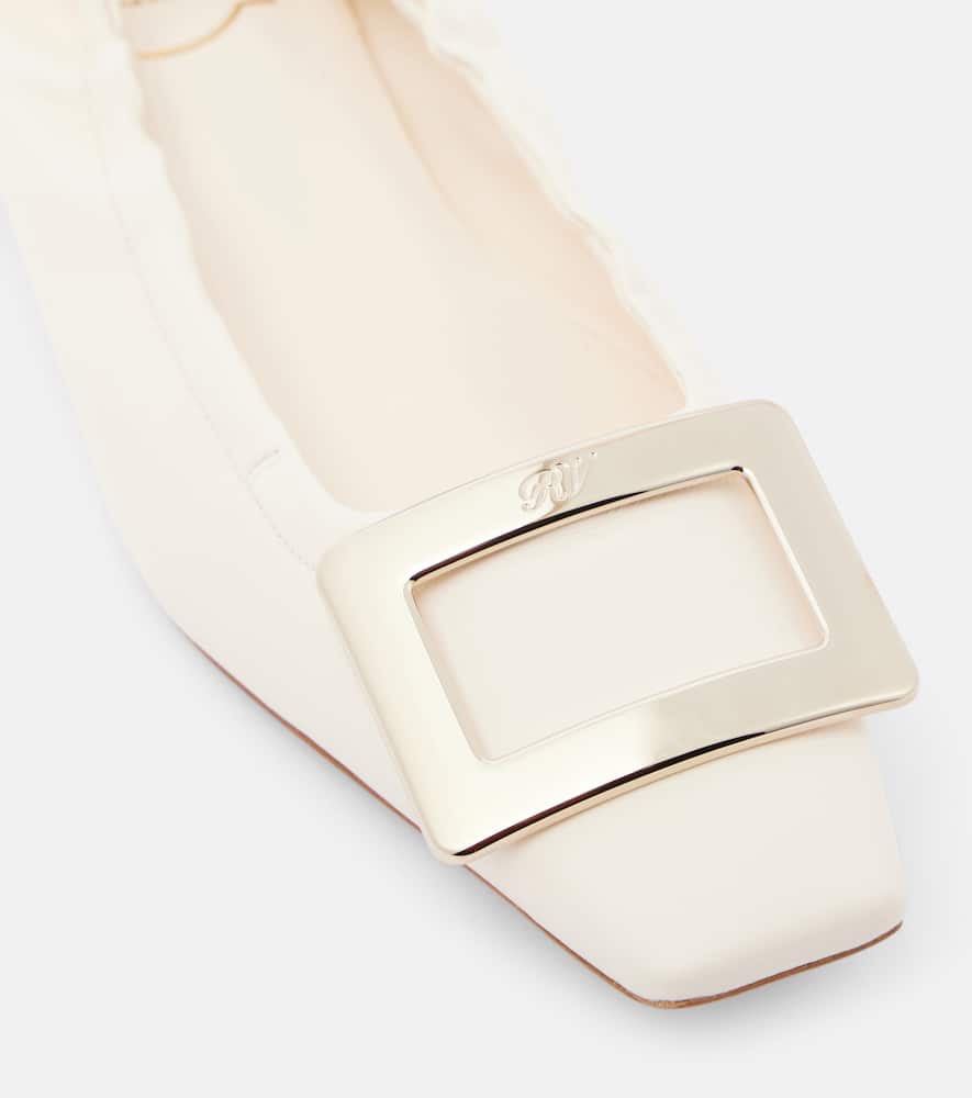 Roger Vivier Belle Vivier leather ballet flats
