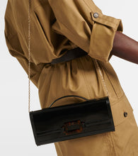 Roger Vivier Belle Vivier leather clutch