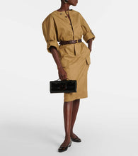 Roger Vivier Belle Vivier leather clutch