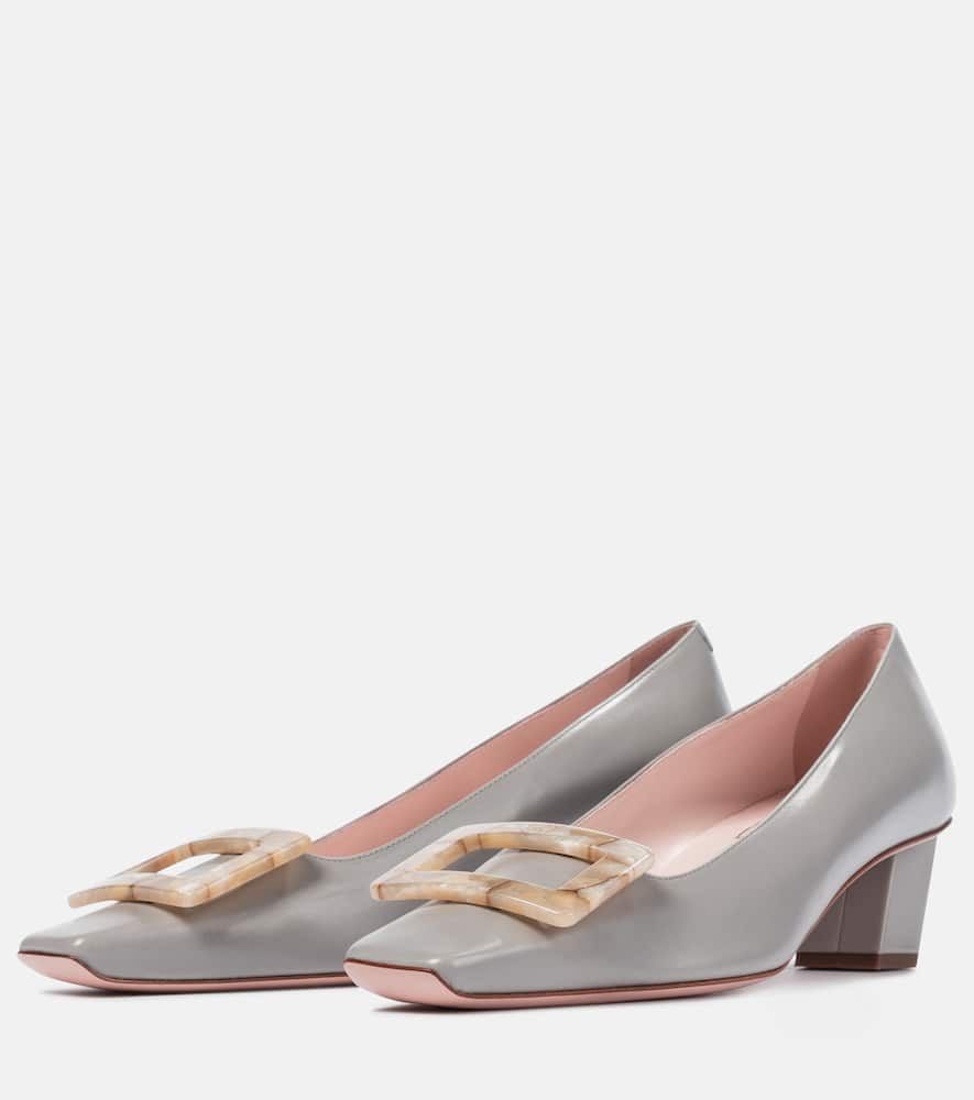 Roger Vivier Belle Vivier leather pumps