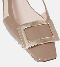 Roger Vivier Belle Vivier leather slingback pumps