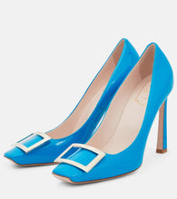 Roger Vivier Belle Vivier patent leather platform pumps