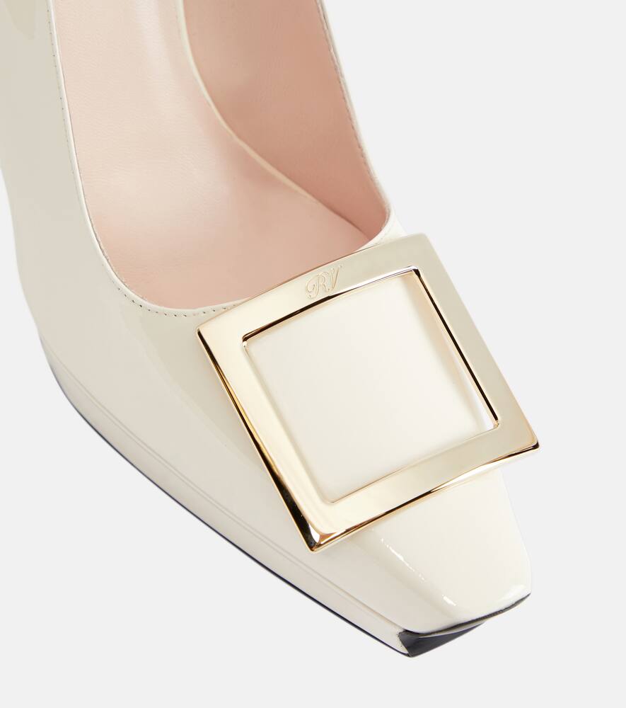 Roger Vivier Belle Vivier patent leather platform pumps