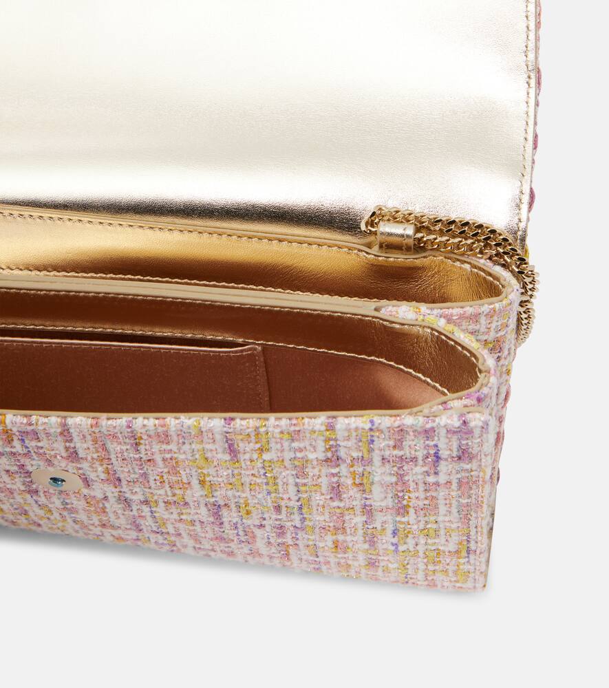 Roger Vivier Bouclé clutch