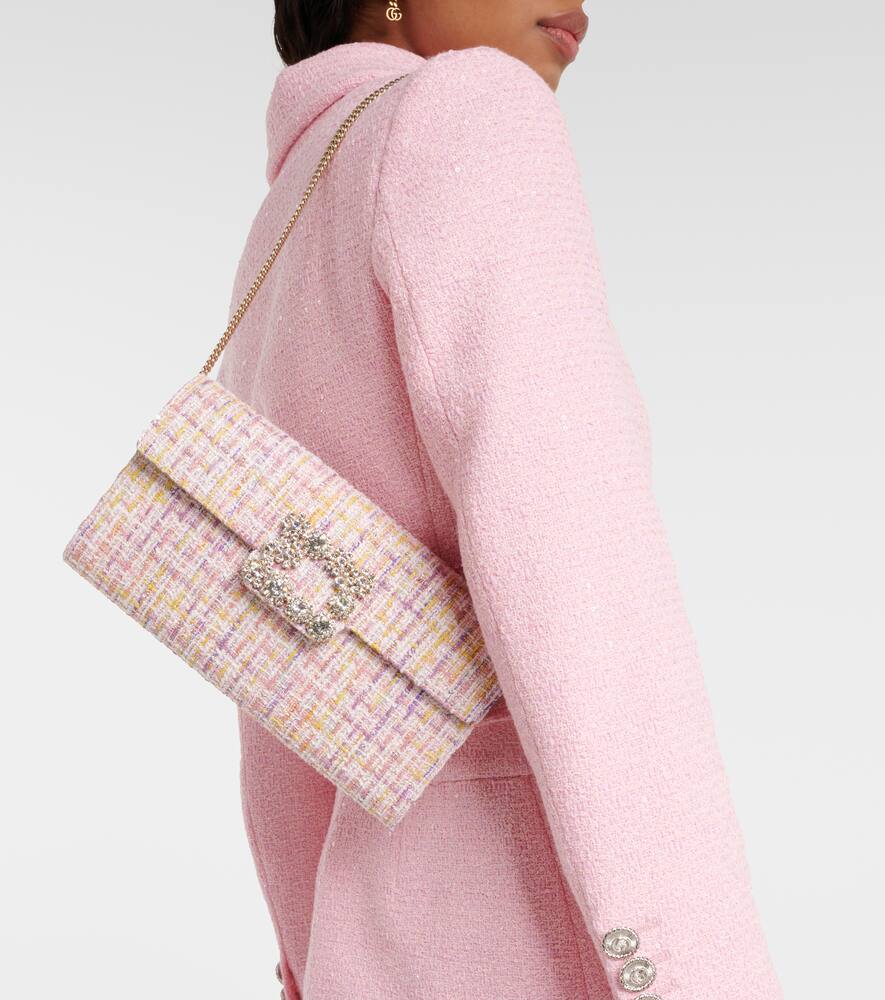 Roger Vivier Bouclé clutch