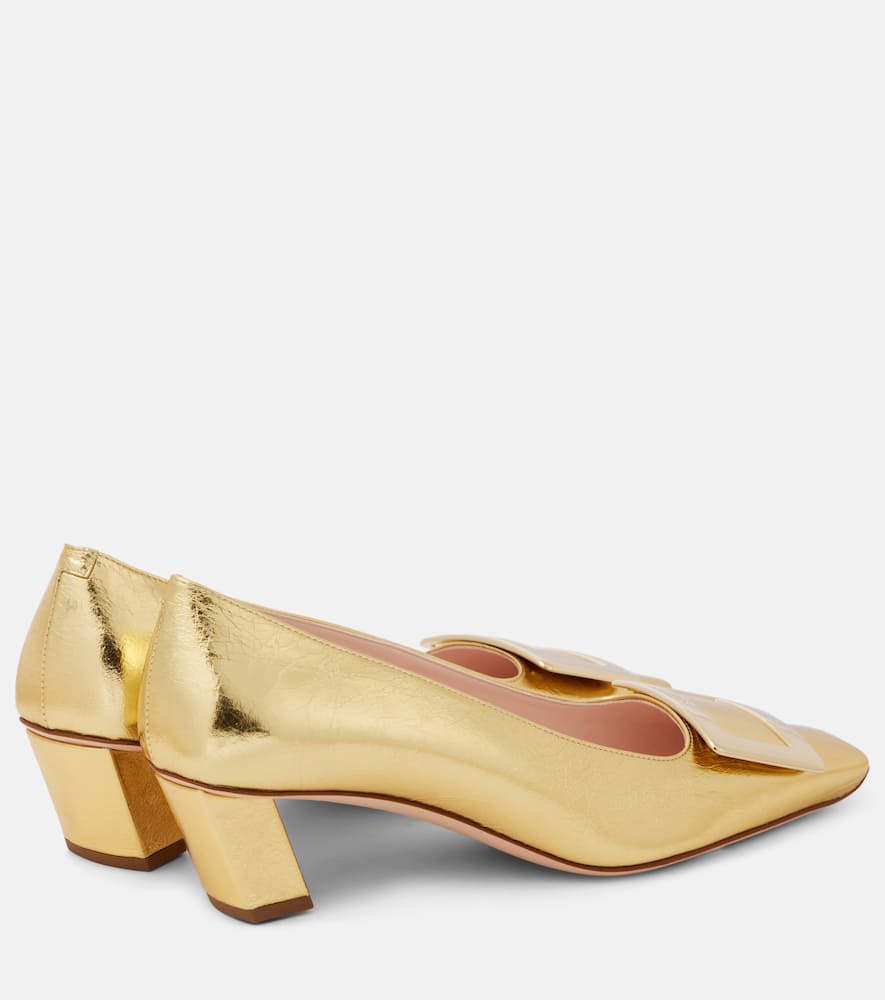 Roger Vivier D√É¬©collet√É¬© Belle Vivier 45 leather pumps