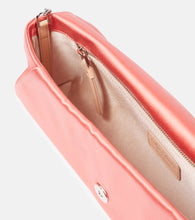 Roger Vivier Efflorescence embellished satin clutch