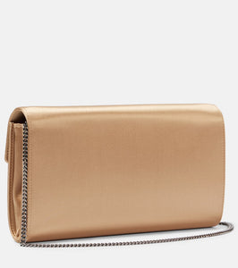 Roger Vivier Efflorescence embellished satin clutch