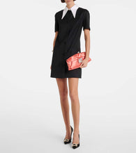Roger Vivier Efflorescence embellished satin clutch