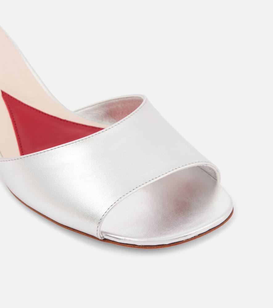 Roger Vivier Embellished leather mules
