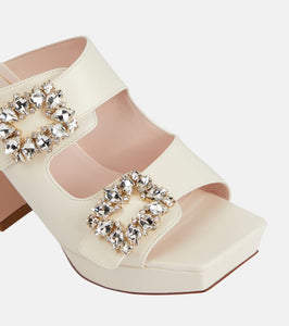 Roger Vivier Embellished leather sandals