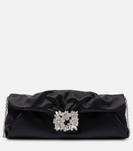 Roger Vivier Embellished satin clutch. Shop Roger Vivier Clutches for women now.