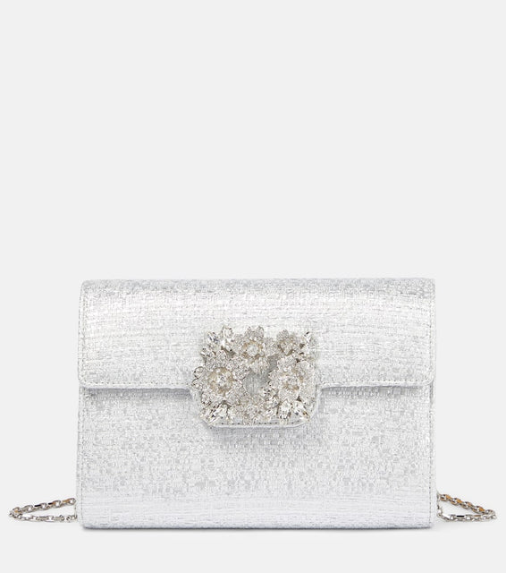 Roger Vivier Embellished shoulder bag. Shop Roger Vivier Shoulder Bags for women now.