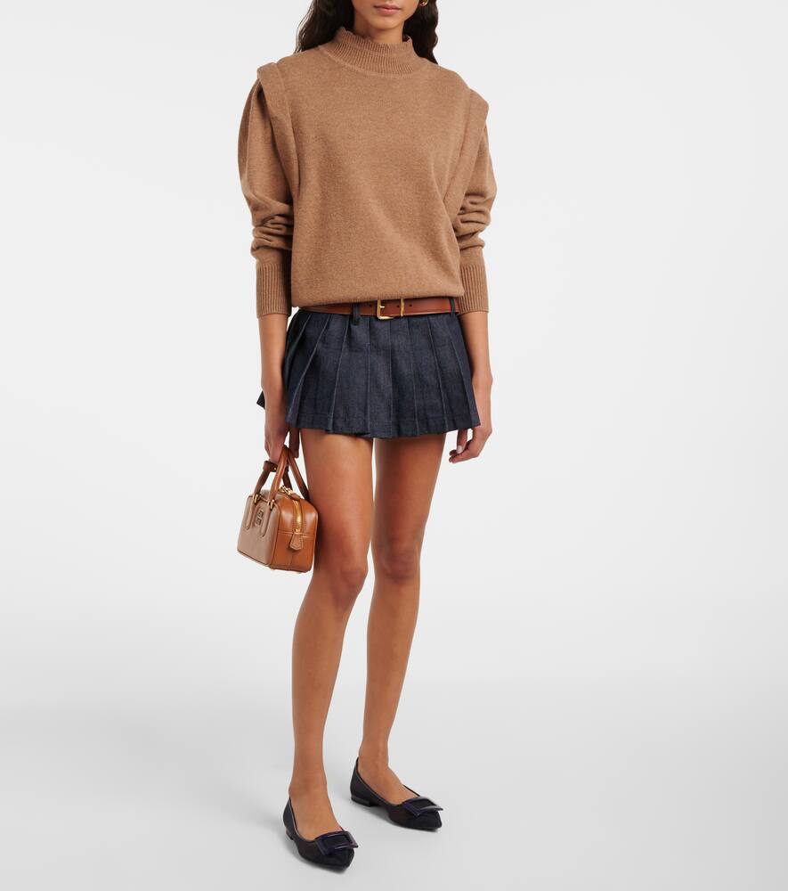 Roger Vivier Gommettine mesh ballet flats