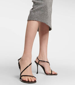 Roger Vivier I Love Vivier PVC and patent leather sandals